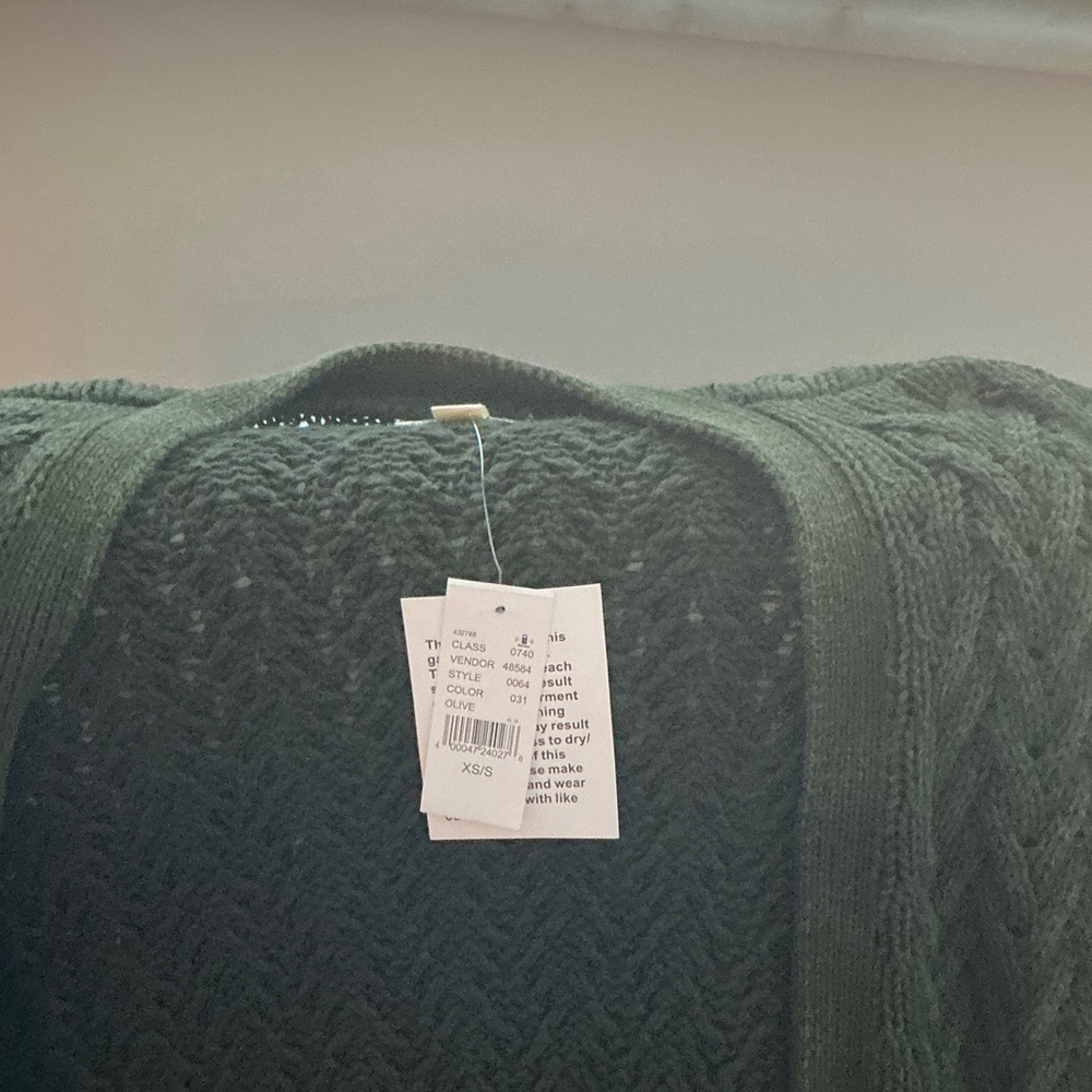 PacSun Olive Knit Sweater